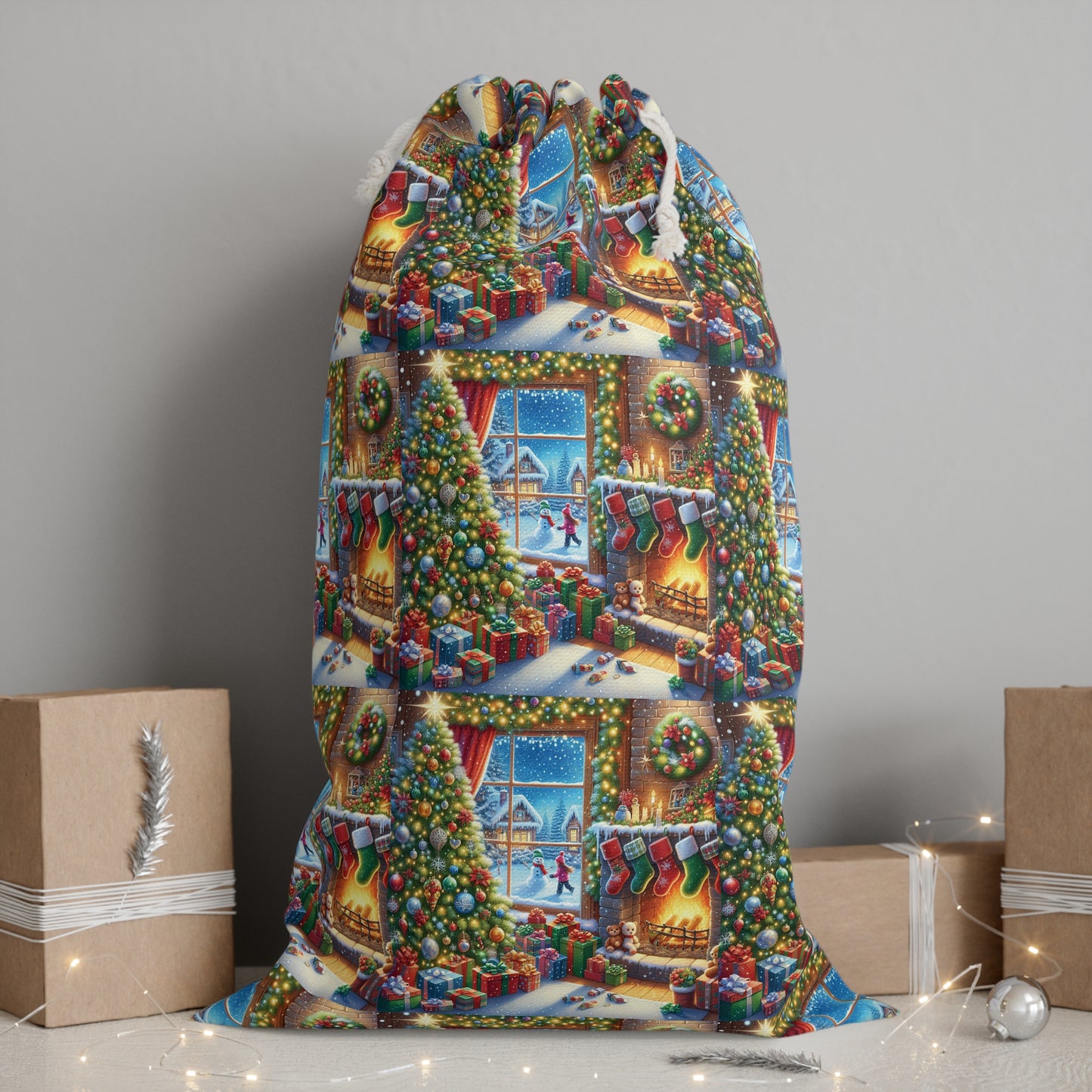 Christmas Sack – Holiday Gift Bag for Toys and Treats