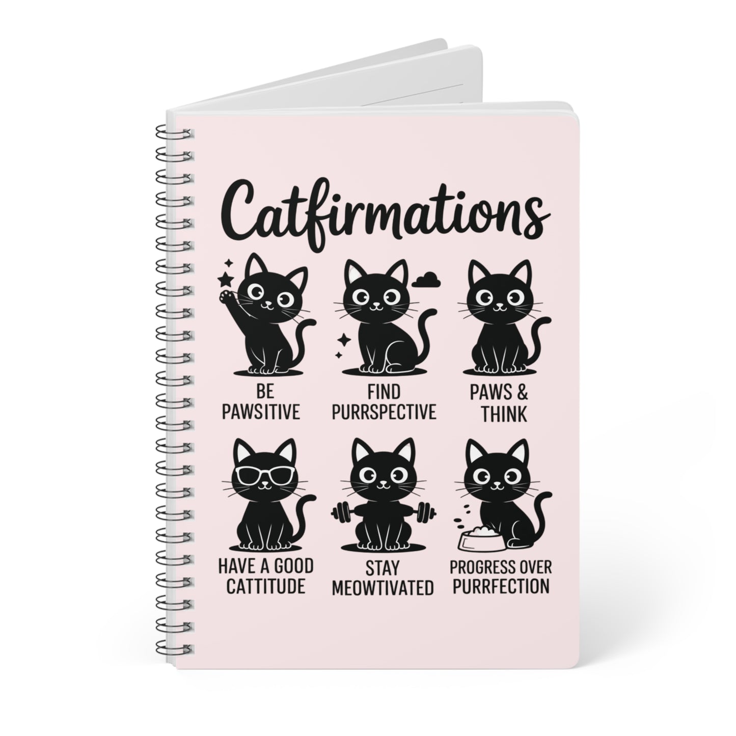 Catfirmations A5 Notebook