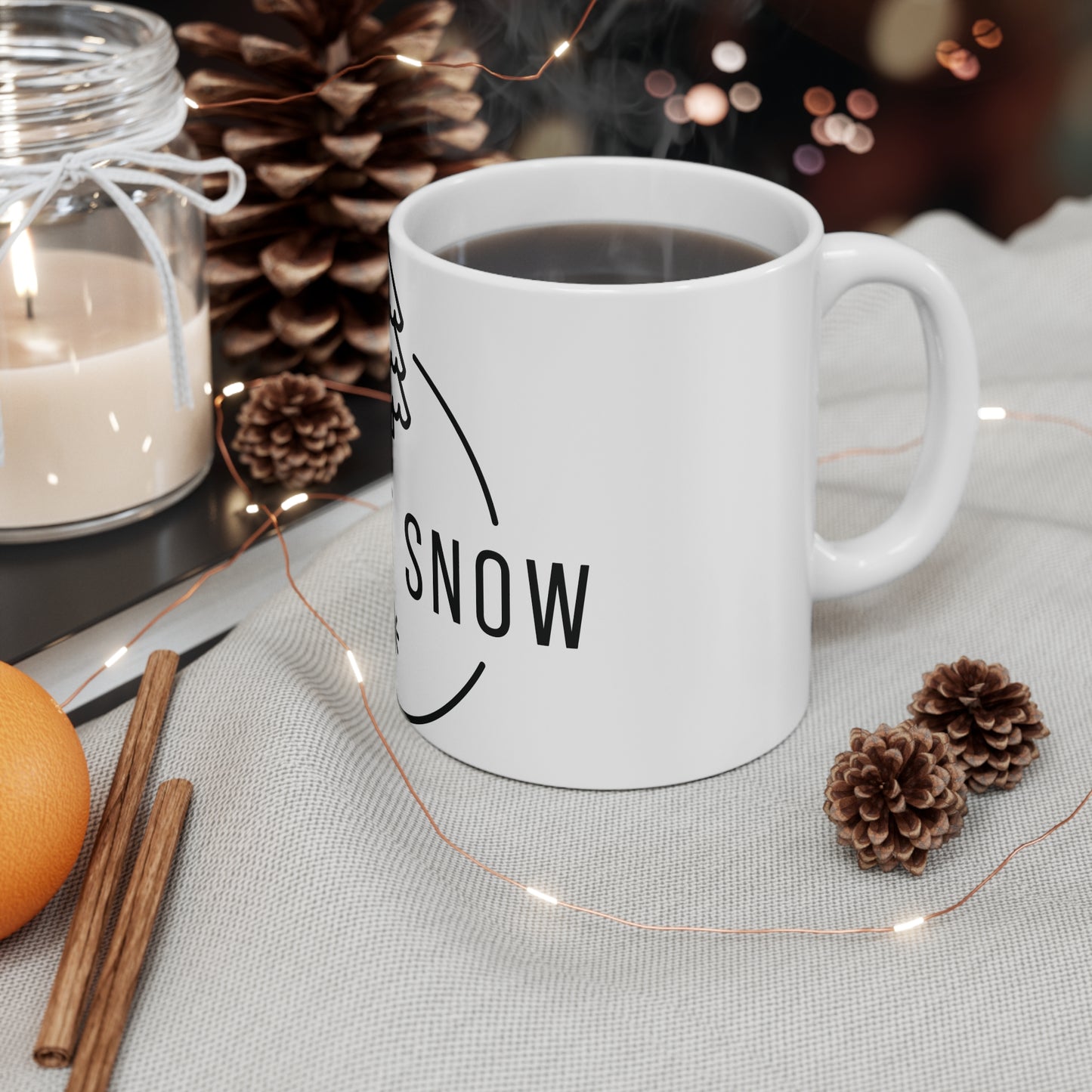Let It Snow Christmas Mug