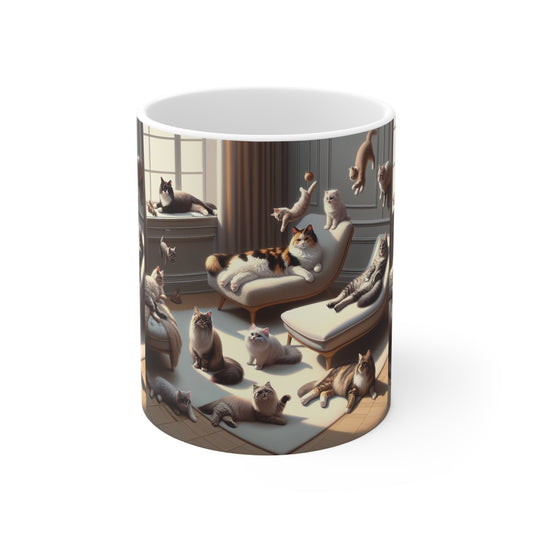 Cosy Cat Lounge Mug