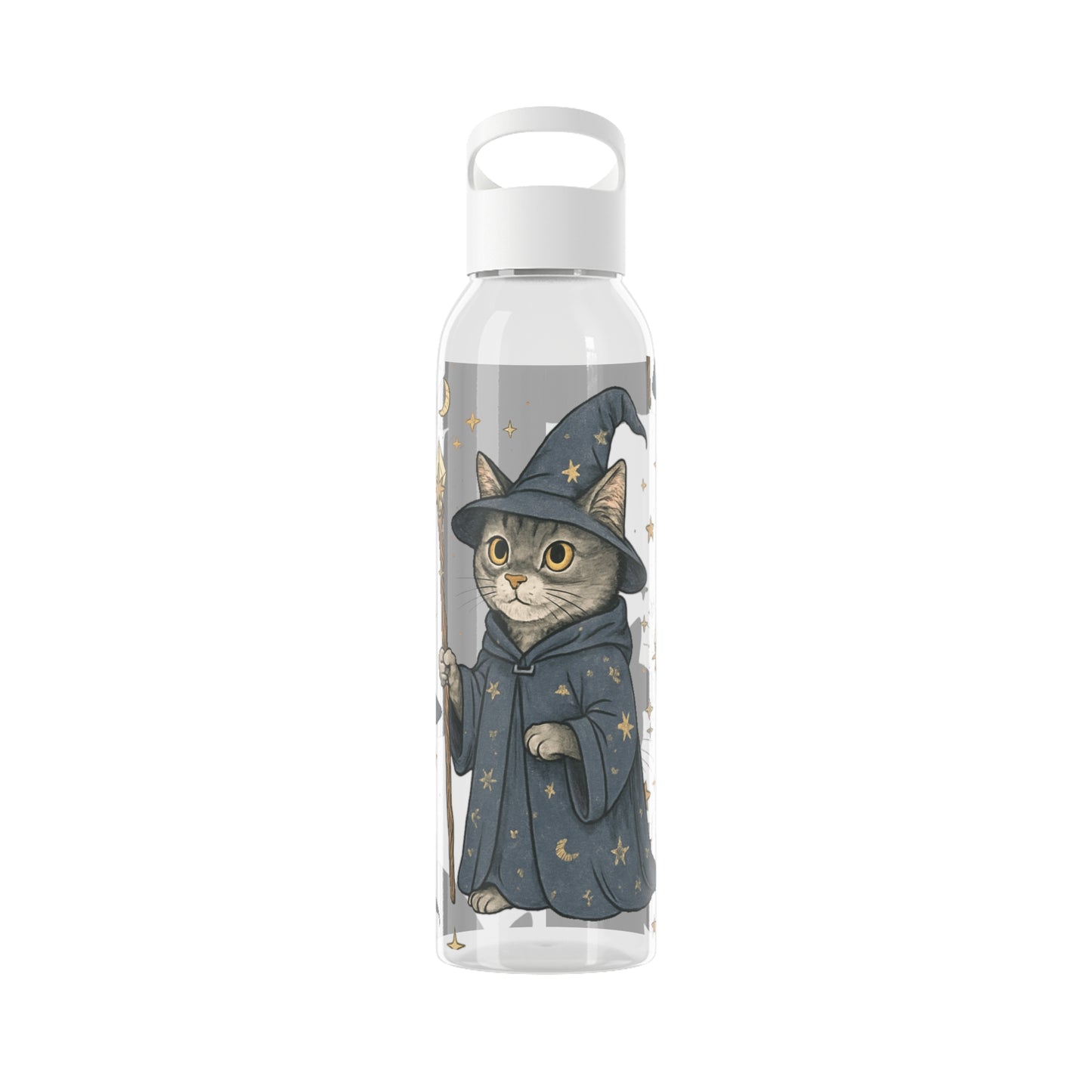Cat Wizard Water Bottle