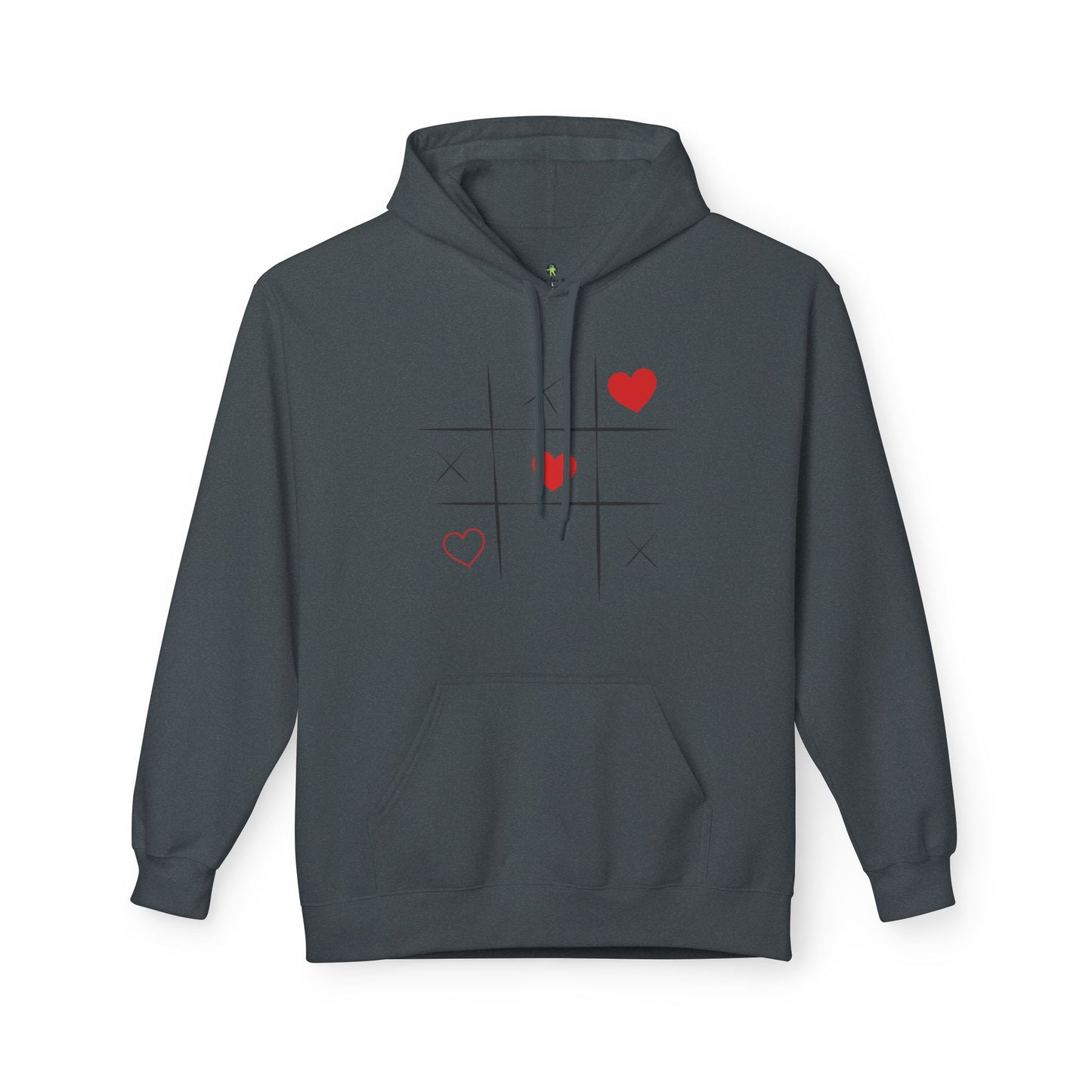 Heart and Crosses Unisex Hoodie
