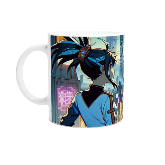 Futuristic Anime Mug